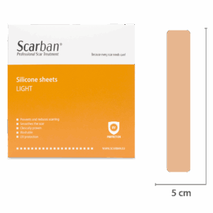 Scarban Light Silicone Sheet 5x30CM