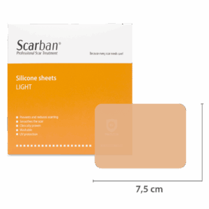 Scarban Light Silicone Sheet 5x7.5CM