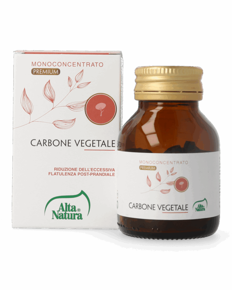 Alta Natura Vegetable Charcoal Tablets 475mg x90