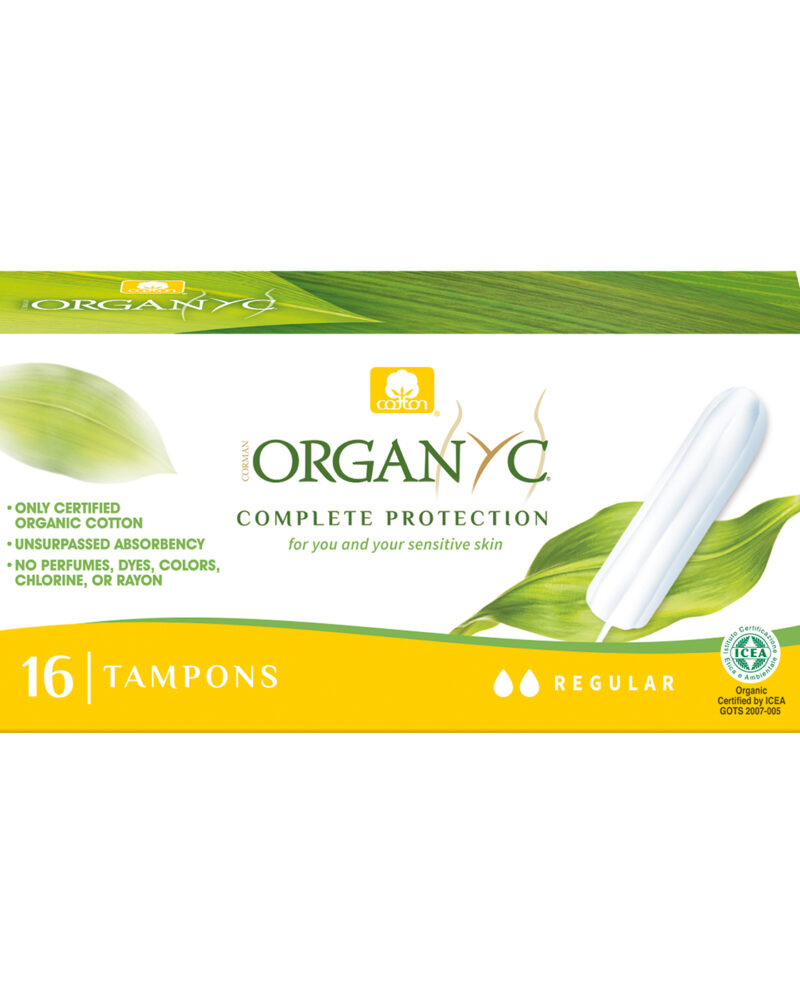 Organyc Digital Tampons REGULAR 2 Drops x16